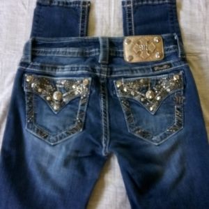 Miss Me skinny jeans waist 26-inseam 29